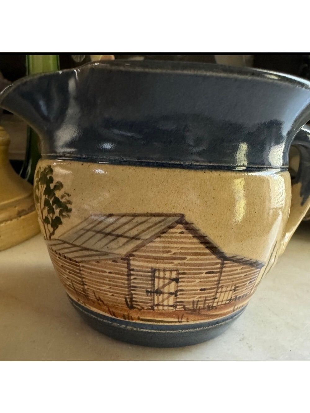 Winton Rosa Eugene Pottery Creamer (1992) – Read Description - Picture 2 of 8